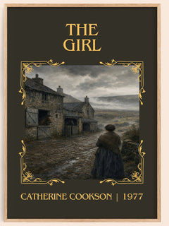 The Girl Classic Book Art Print by Catherine Cookson – book poster