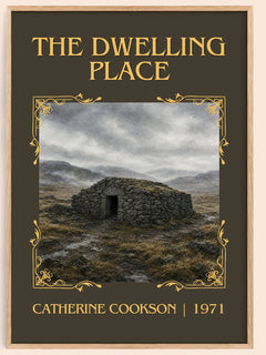 The Dwelling Place Classic Book Art Print by Catherine Cookson – book poster