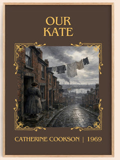 Our Kate Classic Book Art Print by Catherine Cookson – book poster