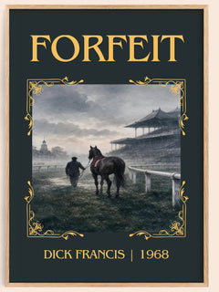 Forfeit Classic Book Art Print by Dick Francis – book poster