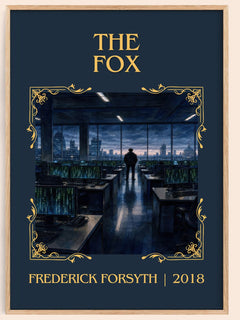 The Fox Classic Book Art Print by Frederick Forsyth – book poster