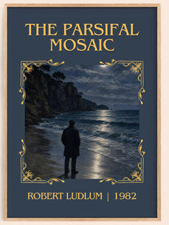 The Parsifal Mosaic Classic Book Art Print by Robert Ludlum – book poster
