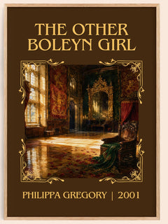 The Other Boleyn Girl Classic Book Art Print by Philippa Gregory – book poster