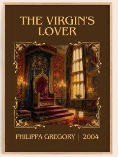 The Virgin's Lover Classic Book Art Print by Philippa Gregory – book poster