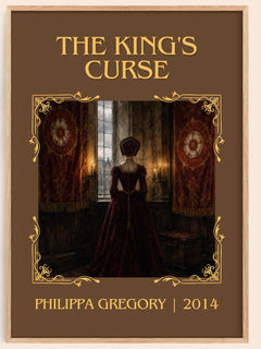 The King's Curse Classic Book Art Print by Philippa Gregory – book poster