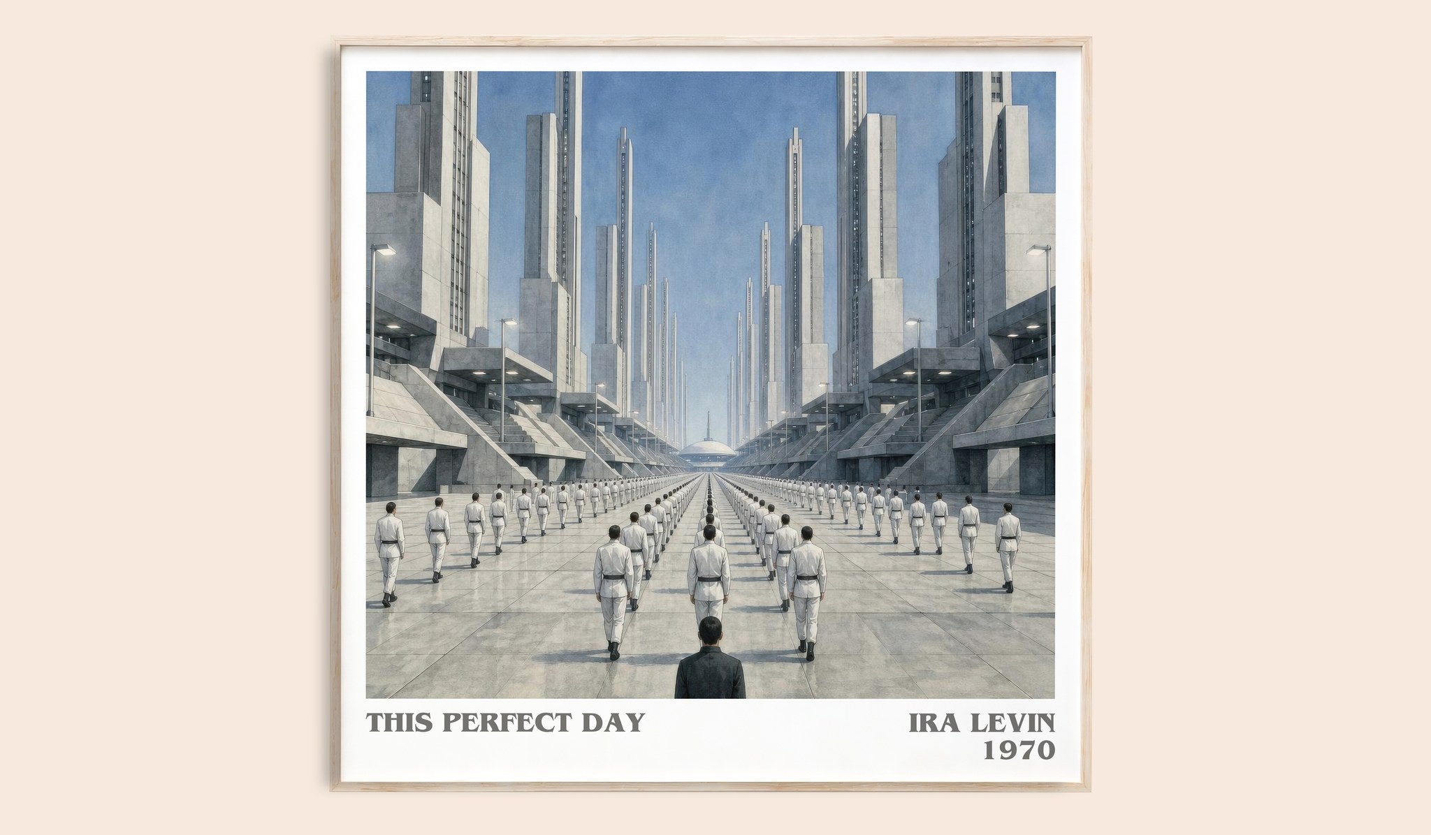 This Perfect Day Literary Art Print by Ira Levin