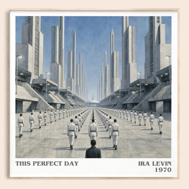 This Perfect Day Literary Art Print by Ira Levin