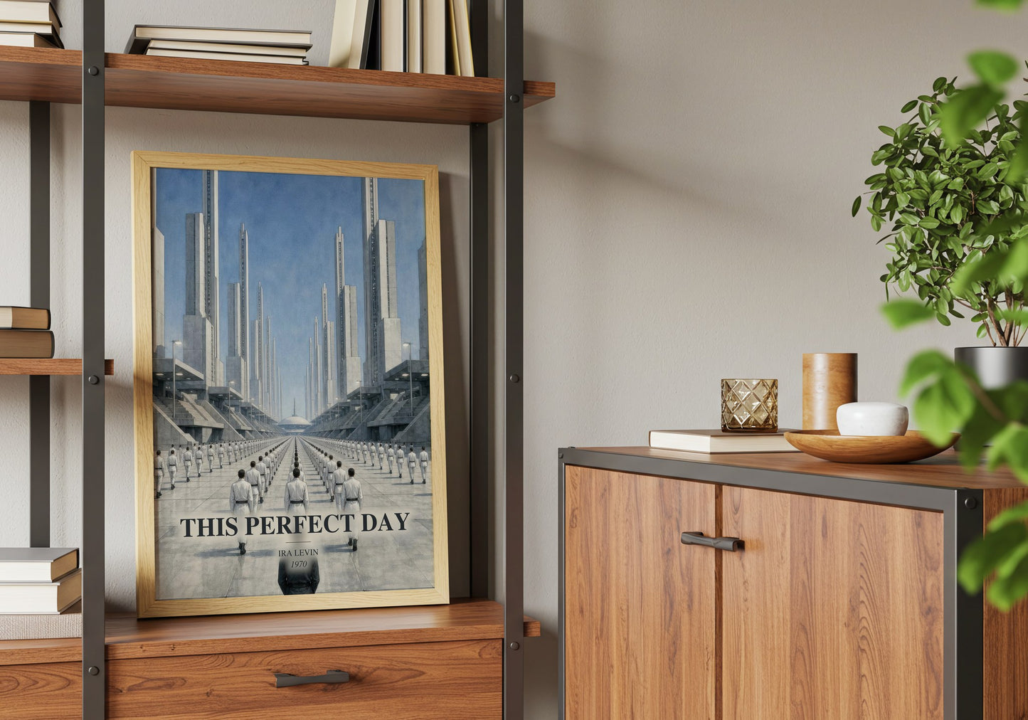 This Perfect Day book watercolour illustration paper finish options – matte satin gloss
