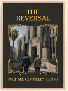 The Reversal Classic Book Art Print by Michael Connelly – book poster