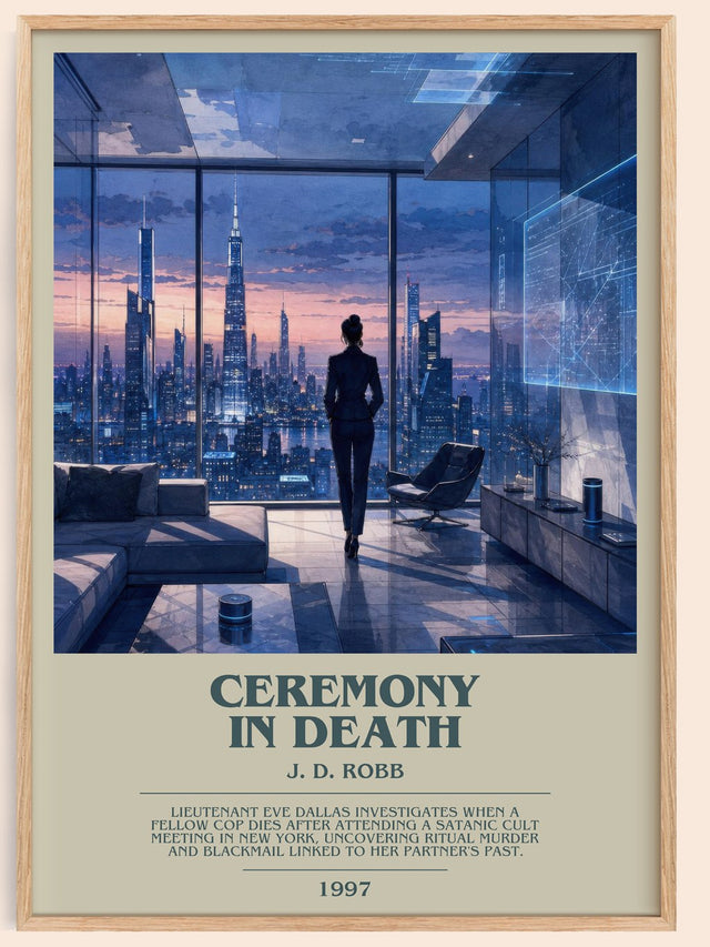 Ceremony In Death Bookish Wall Art by J. D. Robb