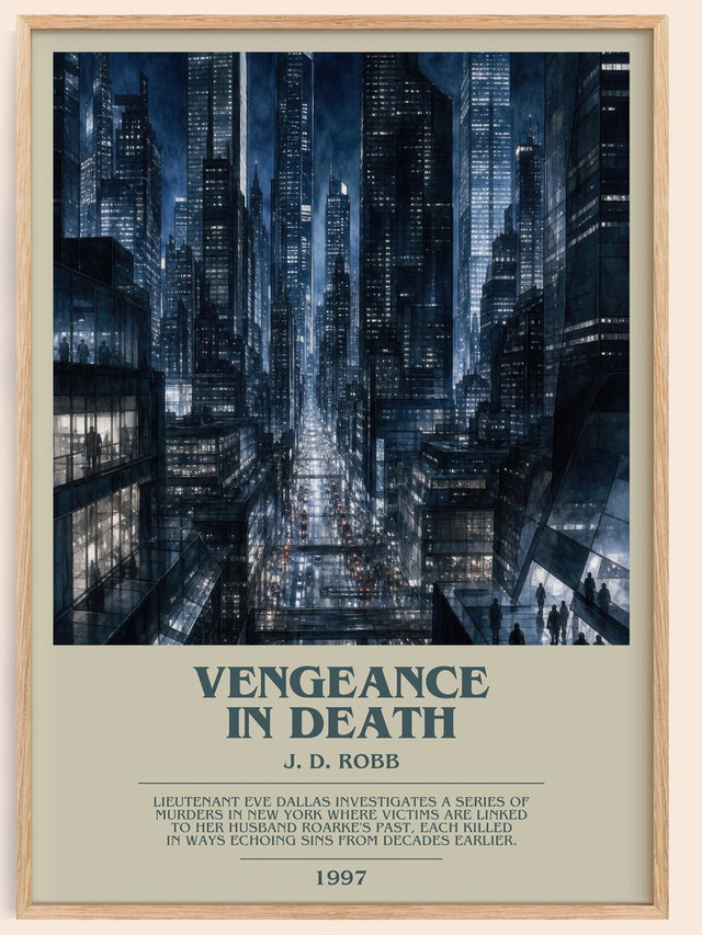 Vengeance In Death Bookish Wall Art by J. D. Robb