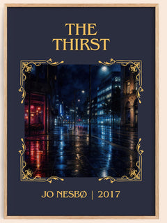 The Thirst Classic Book Art Print by Jo Nesbø – book poster