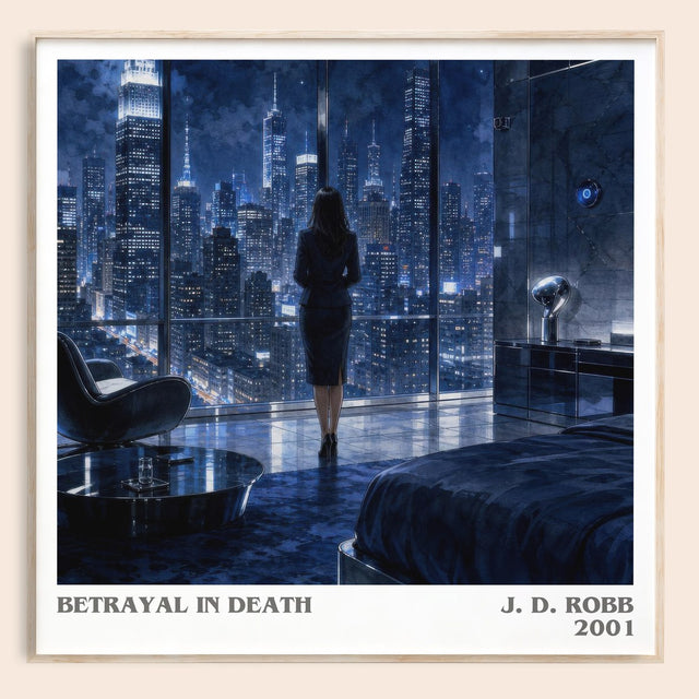 Betrayal In Death Literary Art Print by J. D. Robb