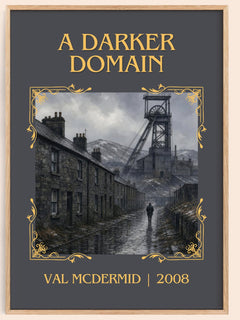 A Darker Domain Classic Book Art Print by Val McDermid – book poster