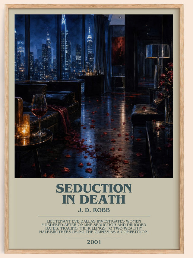 Seduction In Death Bookish Wall Art by J. D. Robb