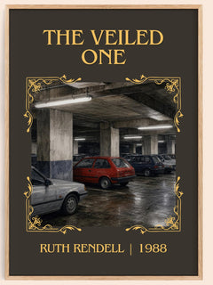 The Veiled One Classic Book Art Print by Ruth Rendell – book poster