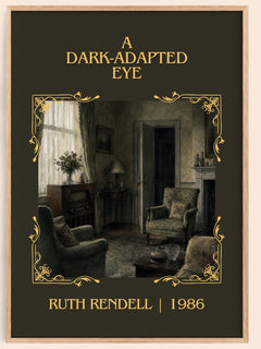 A Dark-Adapted Eye Classic Book Art Print by Ruth Rendell – book poster