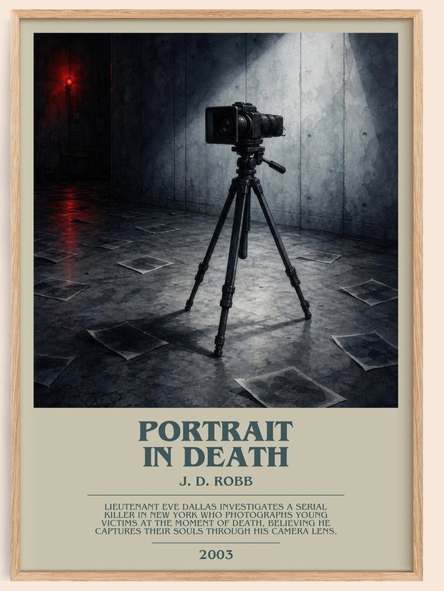 Portrait In Death Bookish Wall Art by J. D. Robb