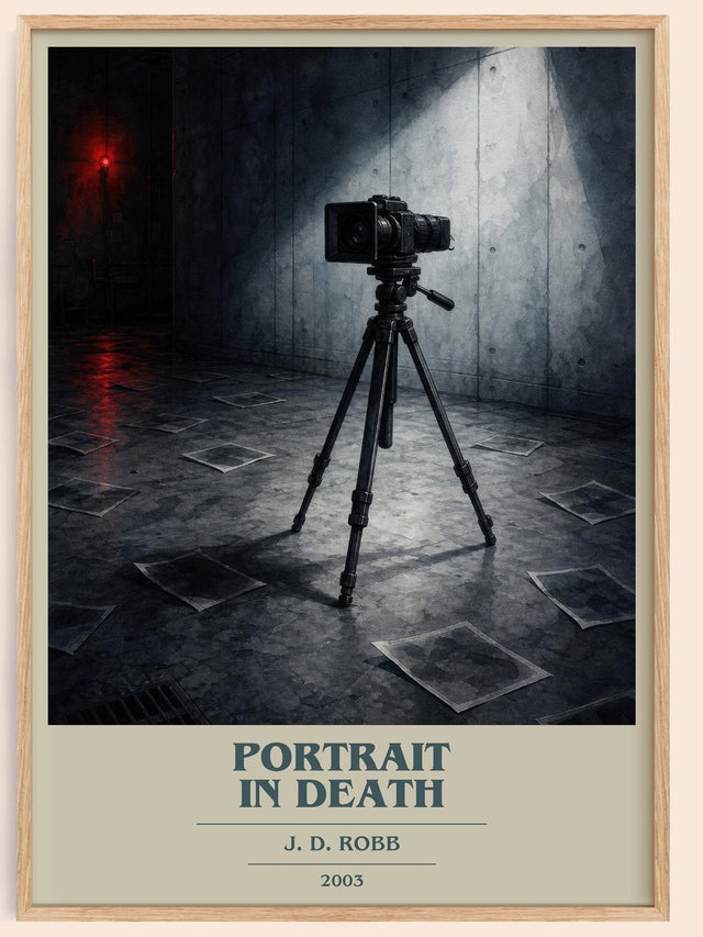 Portrait In Death Book Cover Poster by J. D. Robb