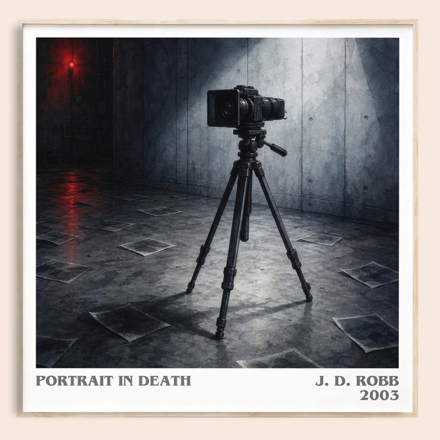 Portrait In Death Literary Art Print by J. D. Robb