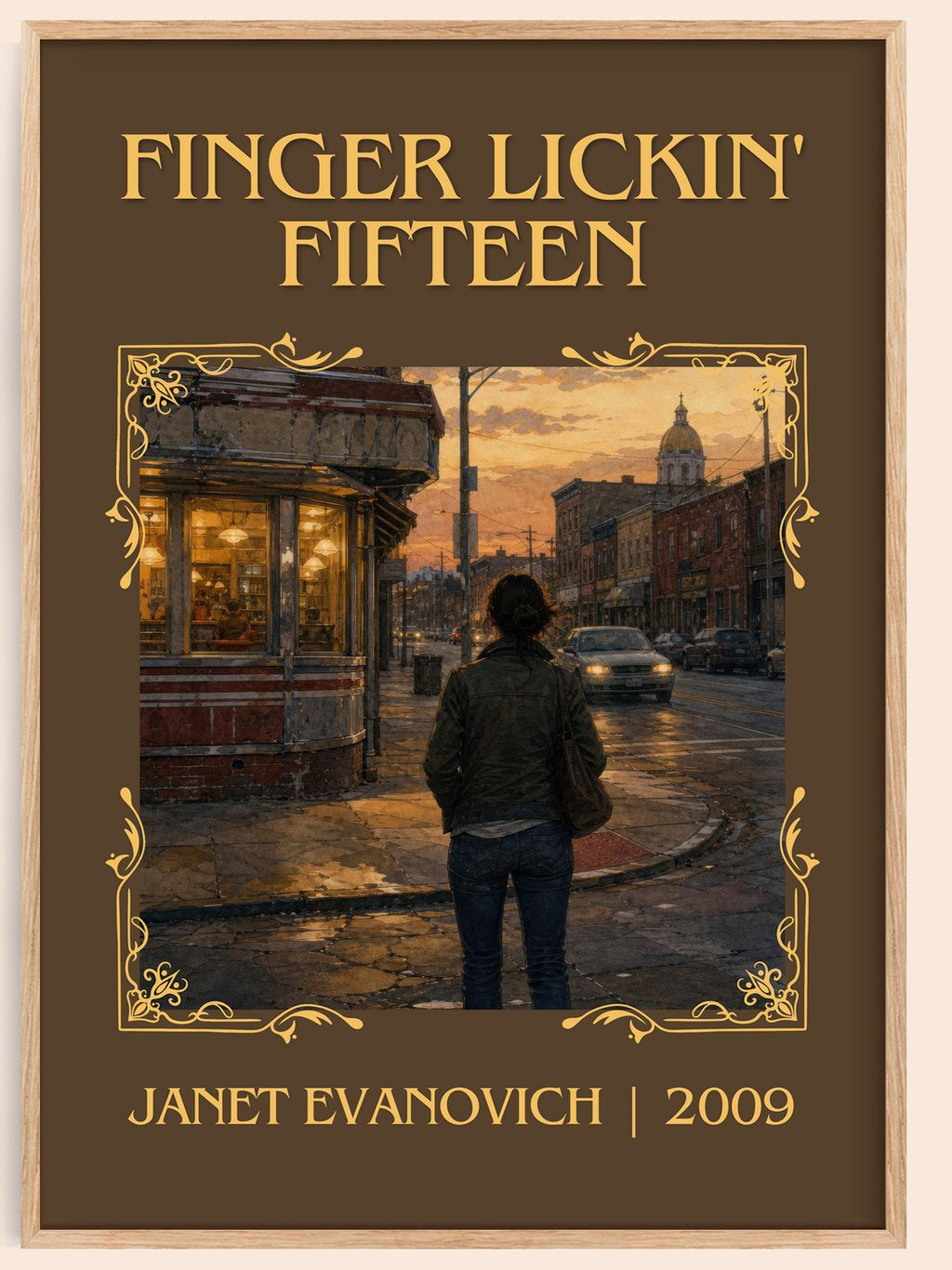 Finger Lickin' Fifteen Classic Book Art Print by Janet Evanovich – book poster