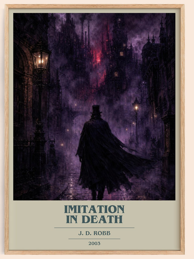 Imitation In Death Book Cover Poster by J. D. Robb