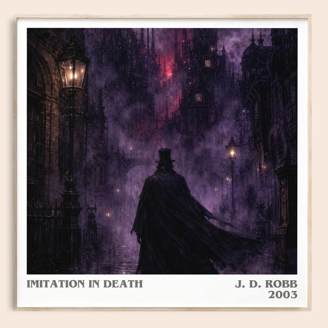 Imitation In Death Literary Art Print by J. D. Robb