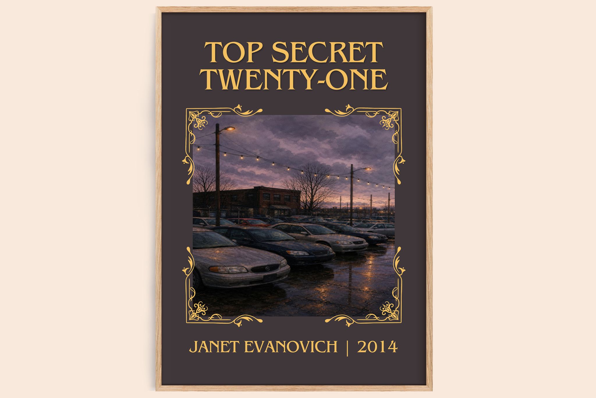 Top Secret Twenty-One Classic Book Art Print by Janet Evanovich