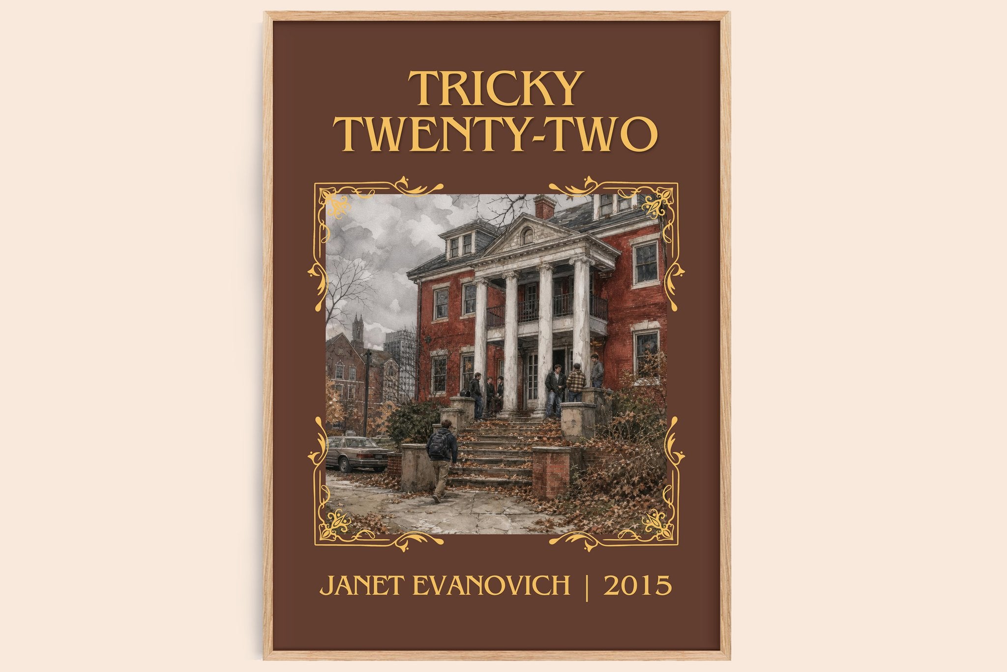 Tricky Twenty-Two Classic Book Art Print by Janet Evanovich