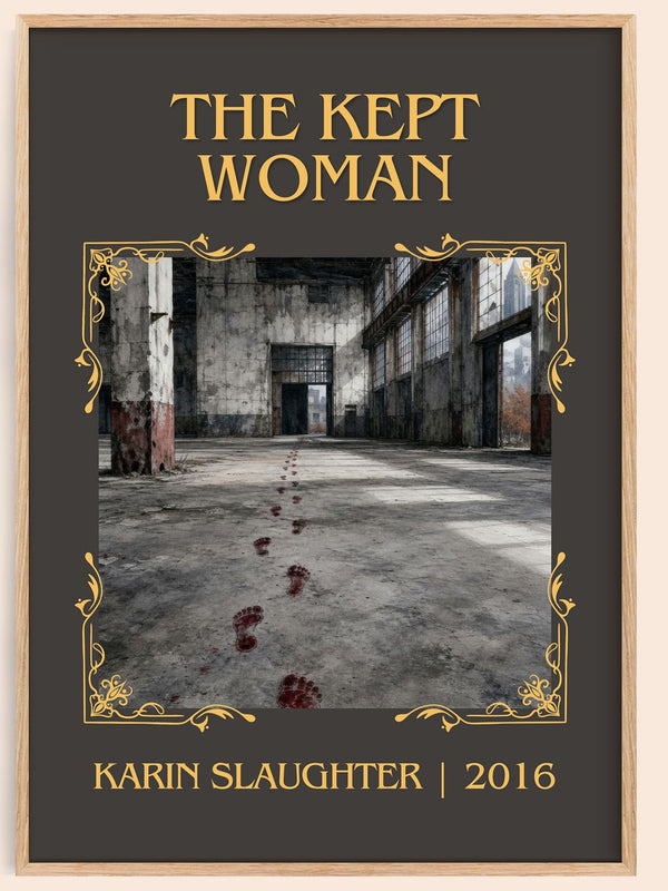 The Kept Woman Classic Book Art Print by Karin Slaughter – book poster