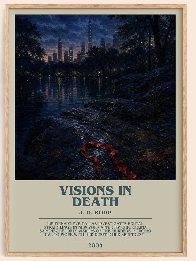 Visions In Death Bookish Wall Art by J. D. Robb