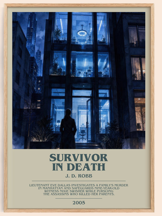 Survivor In Death Bookish Wall Art by J. D. Robb