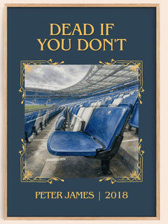 Dead If You Don't Classic Book Art Print by Peter James – book poster