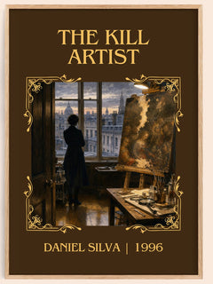 The Kill Artist Classic Book Art Print by Daniel Silva – book poster