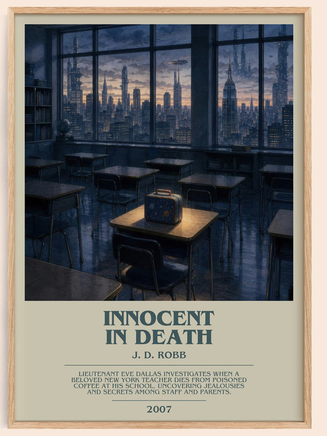 Innocent In Death Bookish Wall Art by J. D. Robb