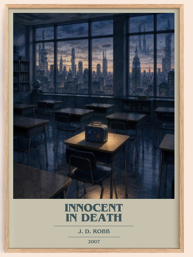 Innocent In Death Book Cover Poster by J. D. Robb