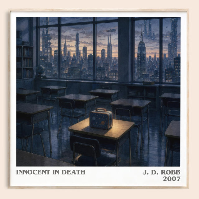 Innocent In Death Literary Art Print by J. D. Robb