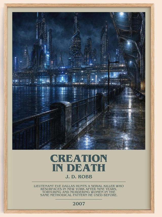 Creation In Death Bookish Wall Art by J. D. Robb