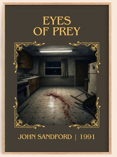 Eyes of Prey Classic Book Art Print by John Sandford – book poster