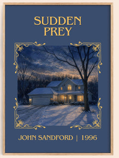 Sudden Prey Classic Book Art Print by John Sandford – book poster