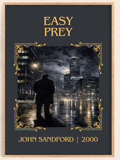 Easy Prey Classic Book Art Print by John Sandford – book poster