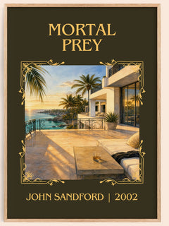 Mortal Prey Classic Book Art Print by John Sandford – book poster