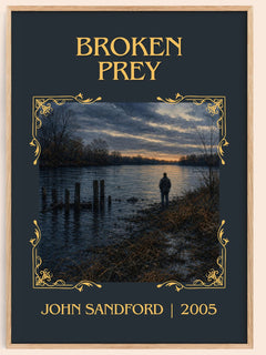 Broken Prey Classic Book Art Print by John Sandford – book poster