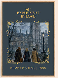 An Experiment in Love Classic Book Art Print by Hilary Mantel – book poster