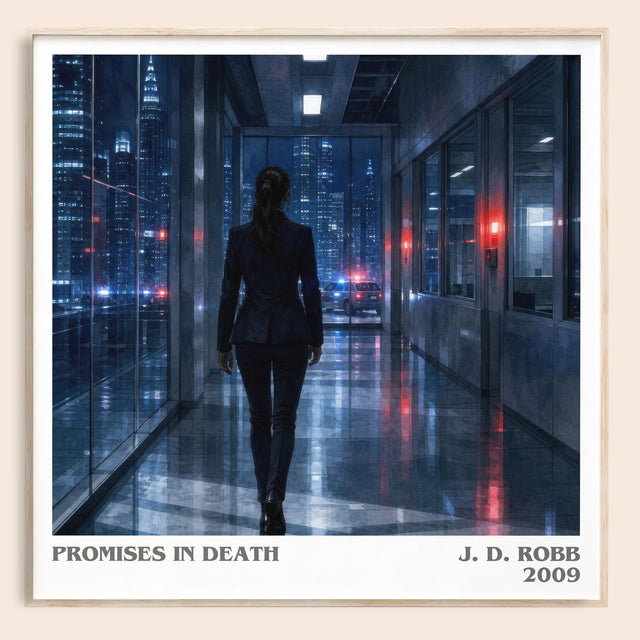 Promises In Death Literary Art Print by J. D. Robb