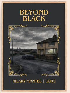 Beyond Black Classic Book Art Print by Hilary Mantel – book poster