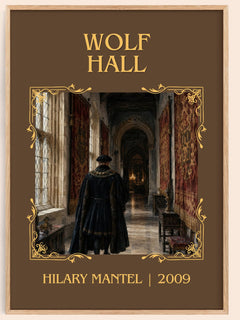 Wolf Hall Classic Book Art Print by Hilary Mantel – book poster