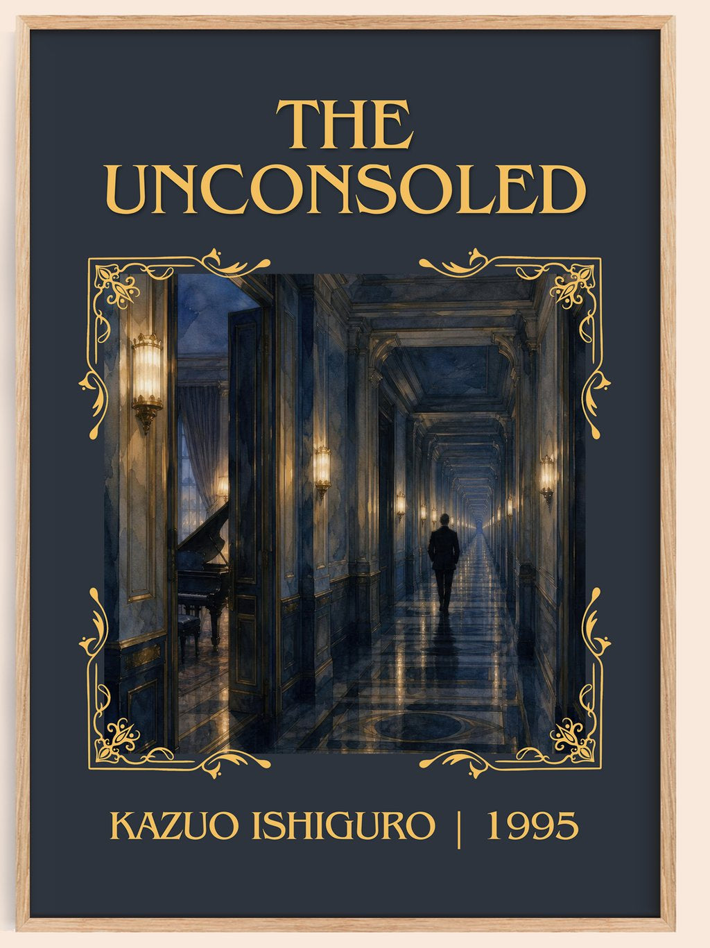 The Unconsoled Classic Book Art Print by Kazuo Ishiguro – book poster