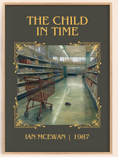 The Child in Time Classic Book Art Print by Ian McEwan – book poster