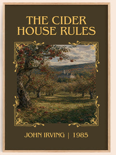The Cider House Rules Classic Book Art Print by John Irving – book poster